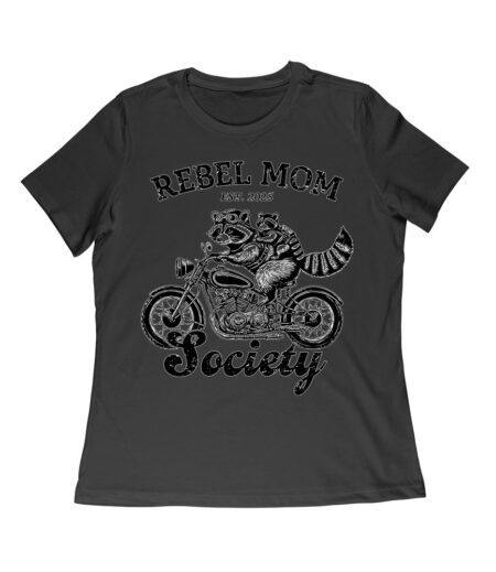 Rebel Mom Est. 2025 - Society Feral T-Shirt Design - Bold Mom Tee - Funny Mother?s Day Gift Women Relaxed – Viva Party