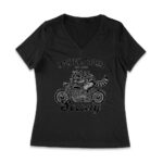 Rebel Mom Est. 2025 - Society Feral T-Shirt Design - Bold Mom Tee - Funny Mother?s Day Gift Women Jersey V-Neck – Viva Party