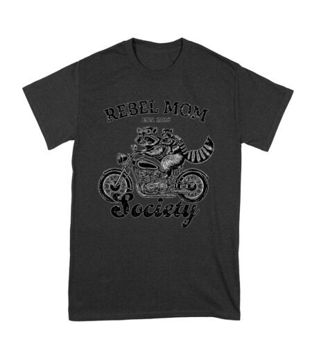 Rebel Mom Est. 2025 - Society Feral T-Shirt Design - Bold Mom Tee - Funny Mother?s Day Gift Unisex Youth – Viva Party