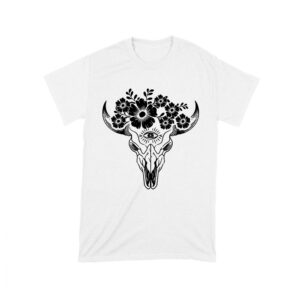 Rodeo Cow Skull T-Shirt