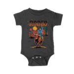 Rodeo Horse Riding T-Shirt - Western Cowboy Graphic Tee - Vintage Country Rodeo Shirt - Rustic Cowboy Outfit for Men & Women Unisex Baby Jersey – Viva Party