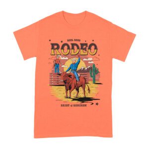 Rodeo Cowboy Riding T-Shirt