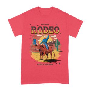 Rodeo Cowboy Riding T-Shirt
