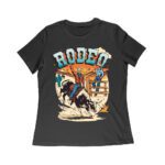 Cowboy Rodeo T-Shirt - Western Horse Riding Graphic Tee - Vintage Country Ranch Style Shirt for Men & Women Women Relaxed – Viva Party