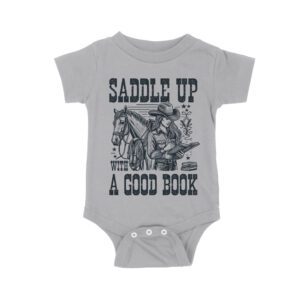 Saddle Up with a Good Book Rodeo T-Shirt