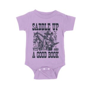 Saddle Up with a Good Book Rodeo T-Shirt