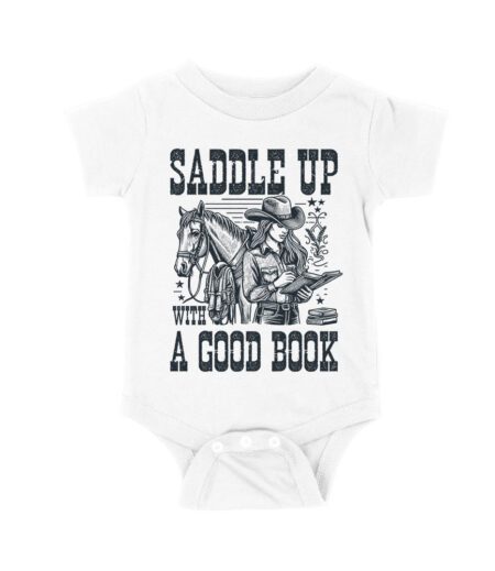 Saddle Up with a Good Book Rodeo T-Shirt