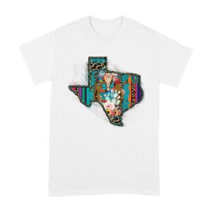 Rodeo Texas Map T-Shirt