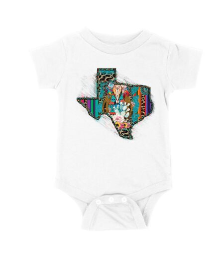 Rodeo Texas Map T-Shirt