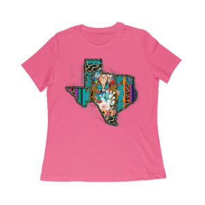Rodeo Texas Map T-Shirt