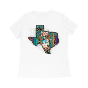 Rodeo Texas Map T-Shirt