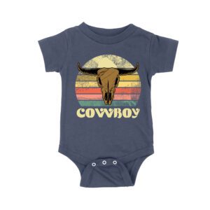 Cowboy Bull Skull T-Shirt