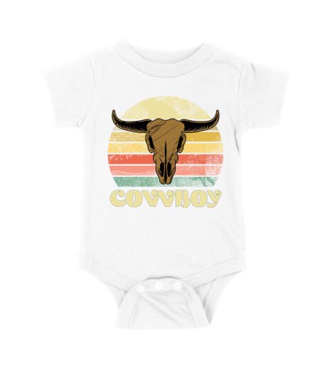 Cowboy Bull Skull T-Shirt