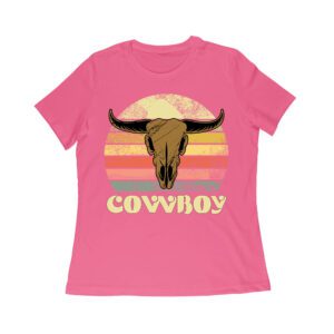 Cowboy Bull Skull T-Shirt