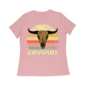 Cowboy Bull Skull T-Shirt