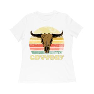 Cowboy Bull Skull T-Shirt
