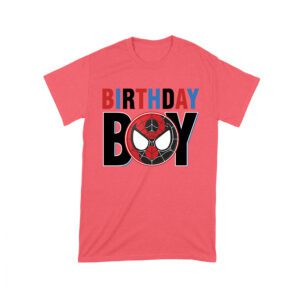 Spider Birthday Boy Shirt
