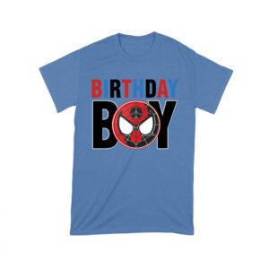Spider Birthday Boy Shirt