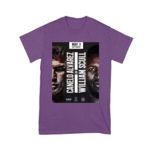 Canelo Alvarez vs William Scull Fight Night T-Shirt