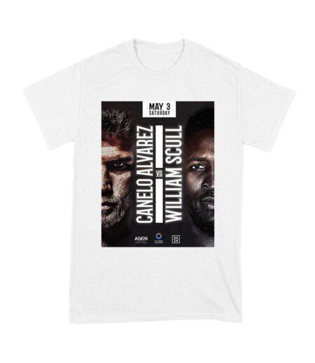 Canelo Alvarez vs William Scull Fight Night T-Shirt