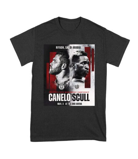 Undisputed Super-Middleweight Championship - Canelo vs Scull Boxing Match Fan T-Shirt Unisex Youth – Viva Party