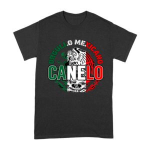 Orgullo Mexicano Canelo T-Shirt - Mexican Pride Boxing Fan Tee for Supporters and Fight Nights Unisex Adult – Viva Party