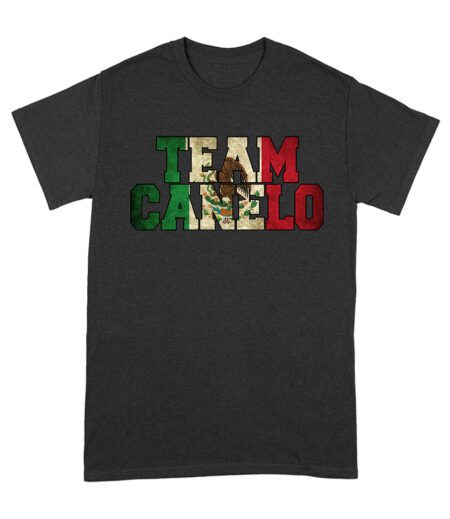 Team Canelo T-Shirt - Supporter Fan Tee for Fight Night and Boxing Enthusiasts Worldwide Unisex Adult – Viva Party