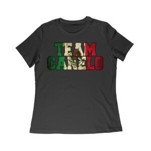 Team Canelo T-Shirt - Supporter Fan Tee for Fight Night and Boxing Enthusiasts Worldwide Women Relaxed – Viva Party