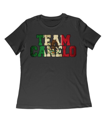 Team Canelo T-Shirt - Supporter Fan Tee for Fight Night and Boxing Enthusiasts Worldwide Women Relaxed – Viva Party