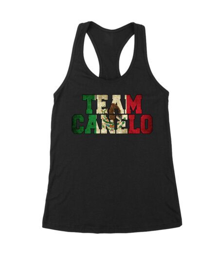 Team Canelo T-Shirt - Supporter Fan Tee for Fight Night and Boxing Enthusiasts Worldwide Women's Racerback Tank Top – Viva Party