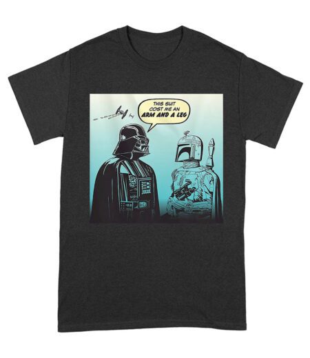 This Suit Cost Me an Arm and a Leg Shirt - Funny Darth Vader Inspired Tee - Sci-Fi Fan Gift Unisex Adult – Viva Party