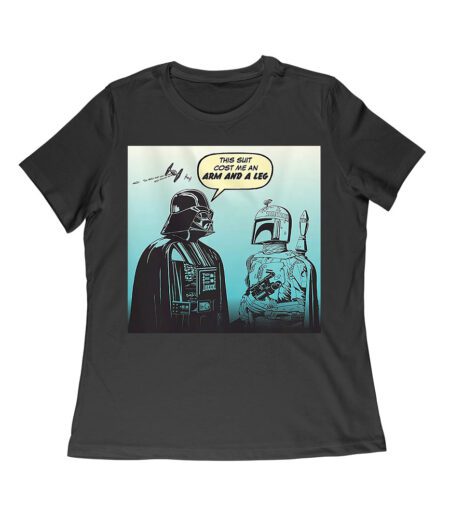 This Suit Cost Me an Arm and a Leg Shirt - Funny Darth Vader Inspired Tee - Sci-Fi Fan Gift Women Relaxed – Viva Party