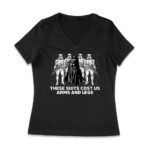These Suits Cost Us Arms and Legs Shirt - Funny Darth Vader Inspired Tee - Sci-Fi Fan Gift Women Jersey V-Neck – Viva Party