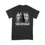 I Find Your Lack of Cheer Disturbing Shirt - Funny Darth Vader Inspired Tee - Sci-Fi Holiday Gift Unisex Youth – Viva Party