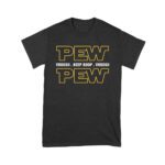PEW VROOSH BEEP BOOP Shirt - Funny Sci-Fi Sound Effects Tee - Retro Space Fan Gift Unisex Youth – Viva Party