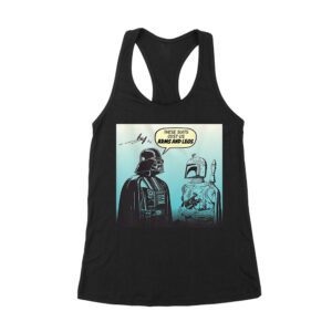 These Suits Cost Us Arms and Legs Shirt - Funny Darth Vader Design - Sci-Fi Fan Gift Women's Racerback Tank Top – Viva Party