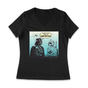 These Suits Cost Us Arms and Legs Shirt - Funny Darth Vader Design - Sci-Fi Fan Gift Women Jersey V-Neck – Viva Party