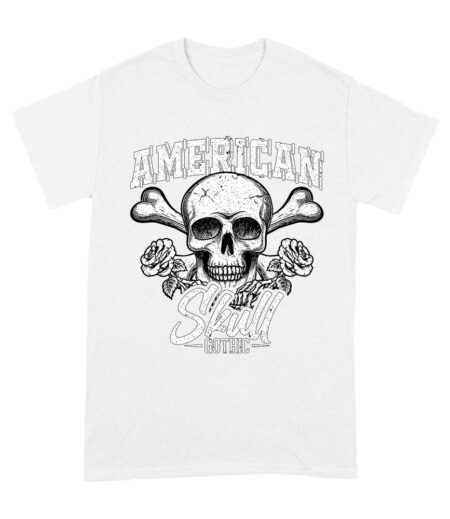 American Skull Gothic T-Shirt