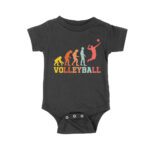 Evolution of Volleyball Player ? Funny Sports T-Shirt Unisex Baby Jersey – Viva Party
