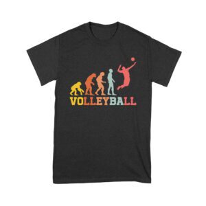 Evolution of Volleyball Player ? Funny Sports T-Shirt Unisex Youth – Viva Party