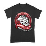 God Bless 4th of July - America Independence Day Eagle Tee Unisex Adult – Viva Party
