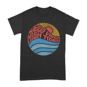 Good Vibes - High Tides Summer Beach Tee Unisex Adult – Viva Party