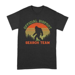 Official Bigfoot Search Team T-Shirt - Funny Sasquatch Hunter Tee Unisex Adult – Viva Party