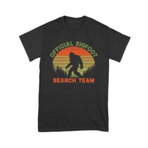 Official Bigfoot Search Team T-Shirt - Funny Sasquatch Hunter Tee Unisex Youth – Viva Party