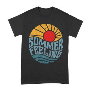 Summer Feeling T-Shirt - Sunny Days and Warm Vibes Tee Unisex Adult – Viva Party