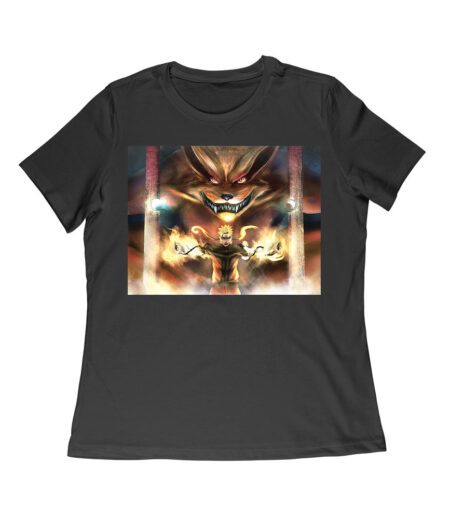 Unleash the Beast Within - Naruto Shippuden Kurama Mode Tee Women Relaxed – Viva Party