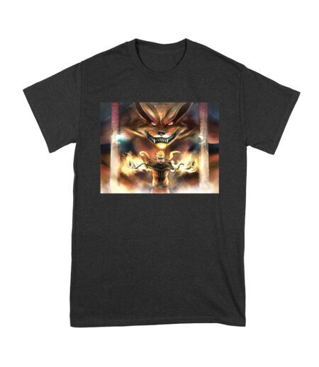 Unleash the Beast Within - Naruto Shippuden Kurama Mode Tee Unisex Youth – Viva Party