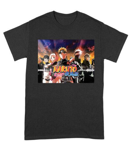 Naruto and Friends - Team 7 and Allies Shippuden Anime Tee Unisex Adult – Viva Party