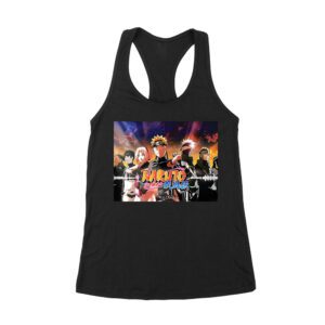 Naruto and Friends - Team 7 and Allies Shippuden Anime Tee Women's Racerback Tank Top – Viva Party
