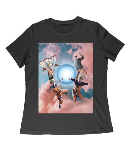 Naruto Skyfall - Epic Anime Ninja Energy Drop Tee Women Relaxed – Viva Party